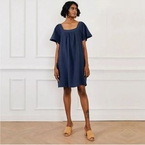 Madewell 2x Cotton Gauze Shift Dress NWT